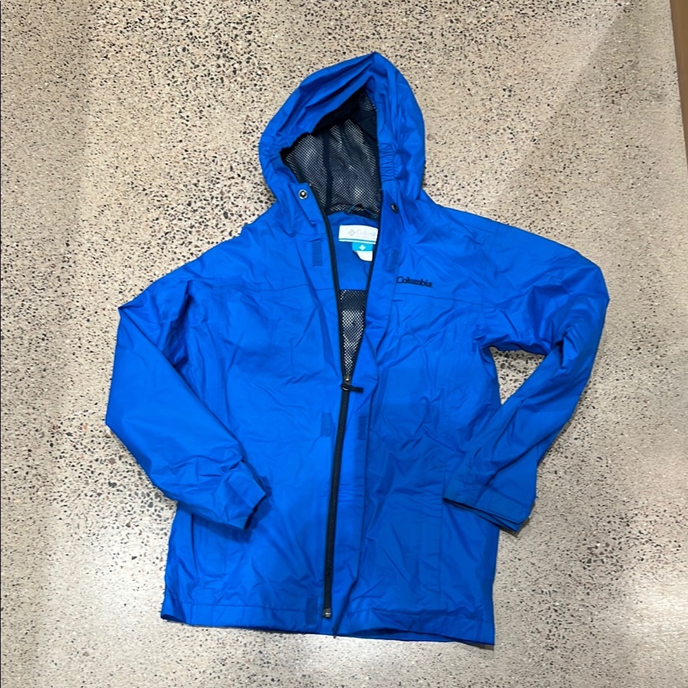 Columbia Kids Blue Raincoat